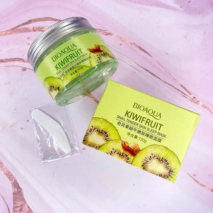 Kiwi Glow Nocturno – Mascarilla de Caracol