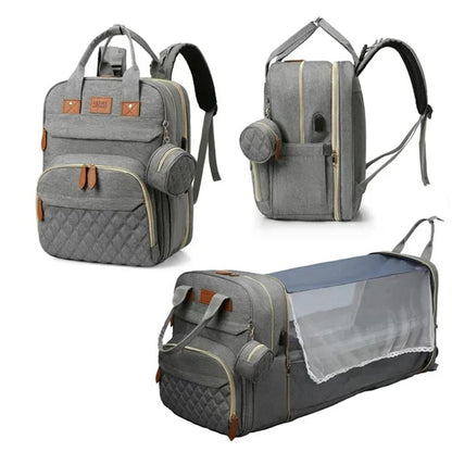 Pañalera Premium Travel Nest para Bebé