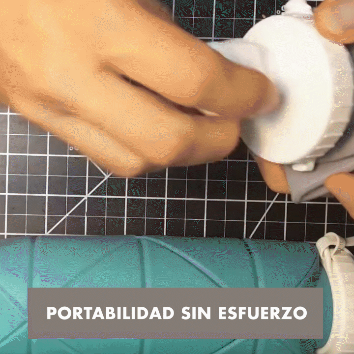 Botella Silicona Portatil Plegable Agua 1